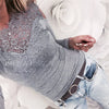 Hot Selling Lace Blouses Women Off Shoulder Shirt Sexy Lace Shirt Long Sleeve Slim Summer Street Wear Tops New Grace Female Tops
