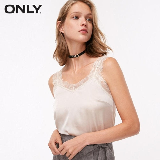 Women's Laced V-neckline Sleeveless lace Camisole