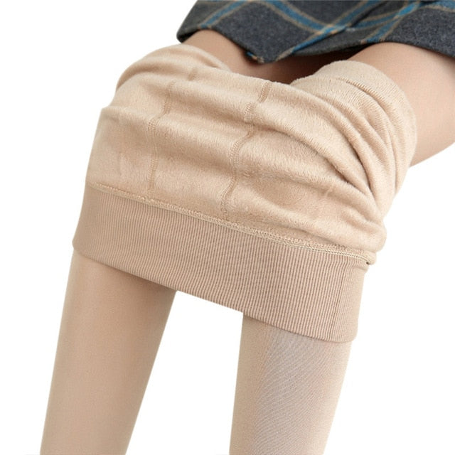 S-3XL Plus Size Warm Winter Leggings Women Warm Velvet Pants