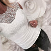 Hot Selling Lace Blouses Women Off Shoulder Shirt Sexy Lace Shirt Long Sleeve Slim Summer Street Wear Tops New Grace Female Tops