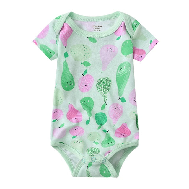 Baby Bodysuits Mommy Loves Me Print Body Baby Jumpsuit