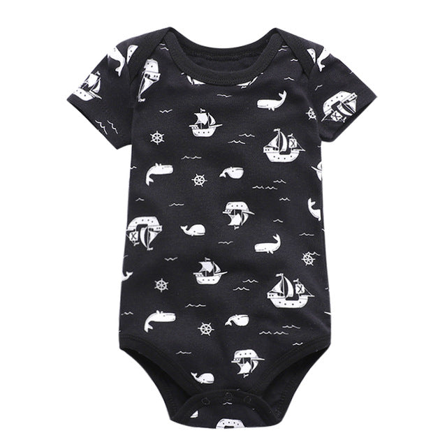 Baby Bodysuits Mommy Loves Me Print Body Baby Jumpsuit