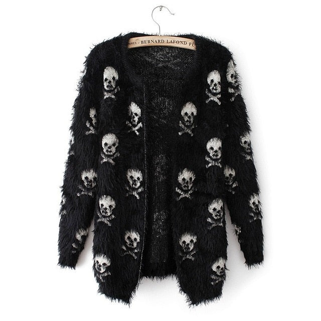 Women sweater knit wool sweater