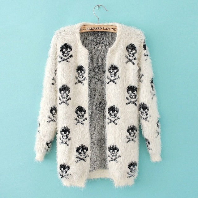 Women sweater knit wool sweater