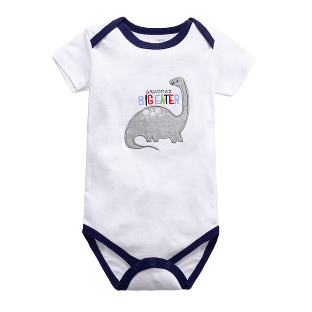 Baby Bodysuits Mommy Loves Me Print Body Baby Jumpsuit