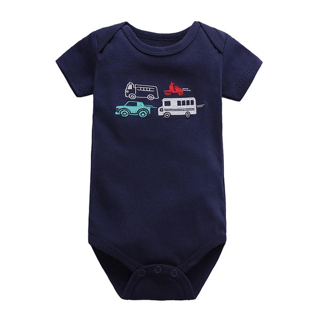 Baby Bodysuits Mommy Loves Me Print Body Baby Jumpsuit