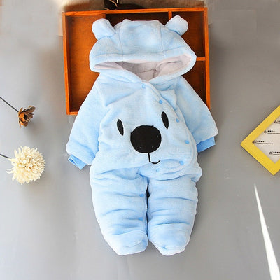 Baby clothing Boy girls Clothes Cotton Newborn toddler rompers cute Infant new born winter clothing  0-18M