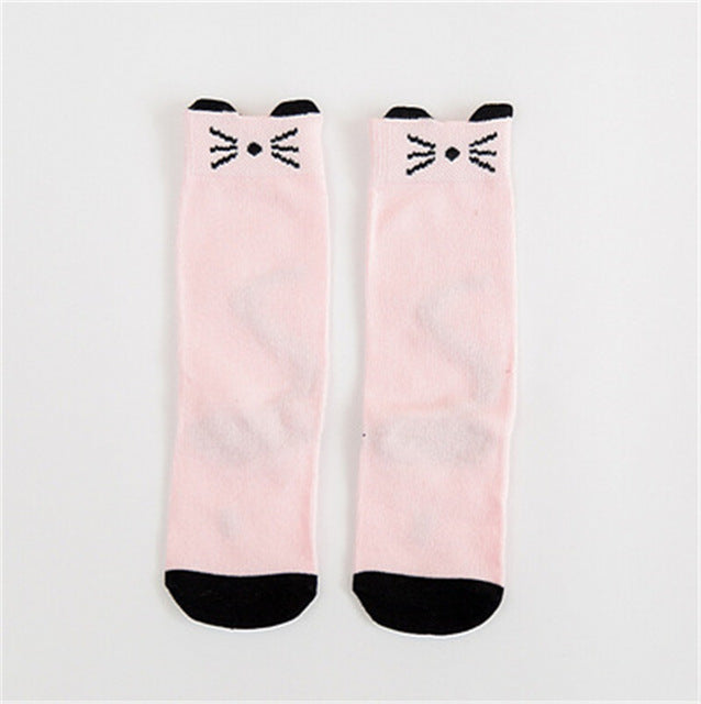 1 Pair Unisex Lovely Cute Cartoon Fox Kids baby Socks