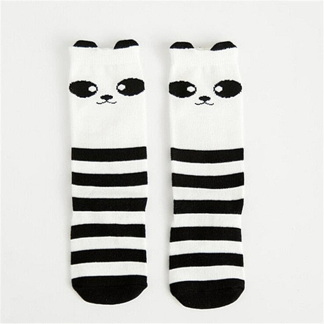 1 Pair Unisex Lovely Cute Cartoon Fox Kids baby Socks