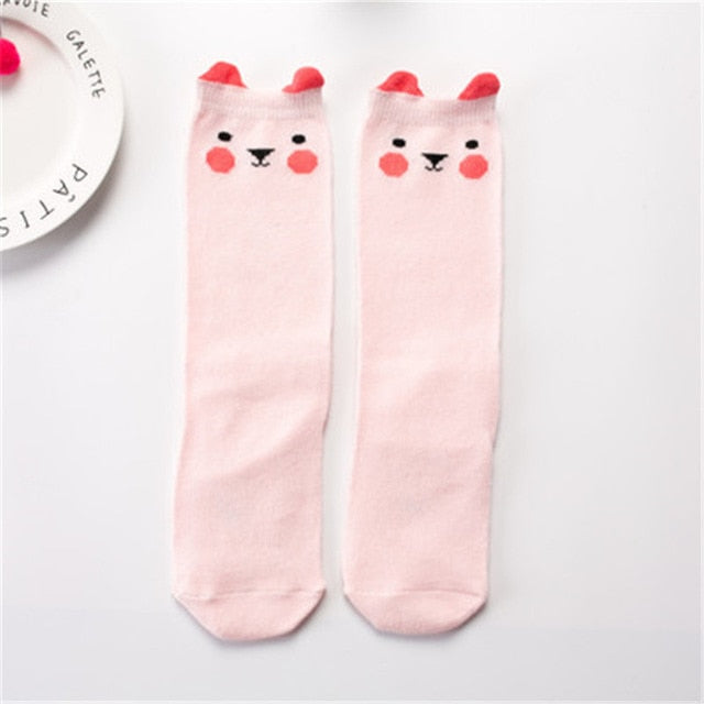 1 Pair Unisex Lovely Cute Cartoon Fox Kids baby Socks