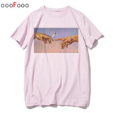 T Shirt Harajuk Tops t-shirt Sad Girl Retro Anime Men aesthetic