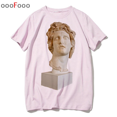 T Shirt Harajuk Tops t-shirt Sad Girl Retro Anime Men aesthetic