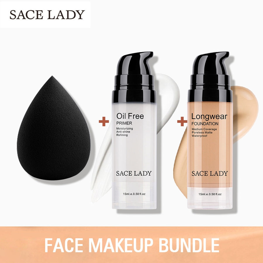 Professional Makeup Set Matte Foundation Primer Base Make Up Kit