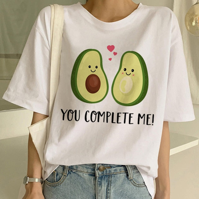 Vegan T Shirt Women Harajuku Kawaii Short Sleeve T-shirt