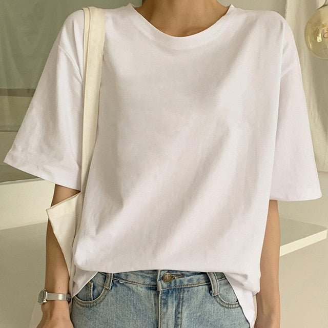Vegan T Shirt Women Harajuku Kawaii Short Sleeve T-shirt