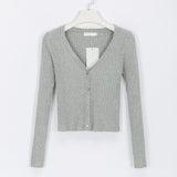 Misswim Sexy buttons knitted sweater cardigan