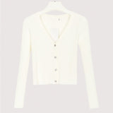 Misswim Sexy buttons knitted sweater cardigan