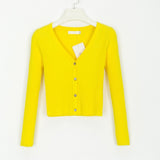 Misswim Sexy buttons knitted sweater cardigan