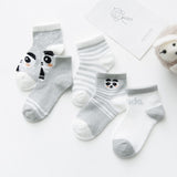 5 par/lote 0-2 y calcetines para bebés e infantes