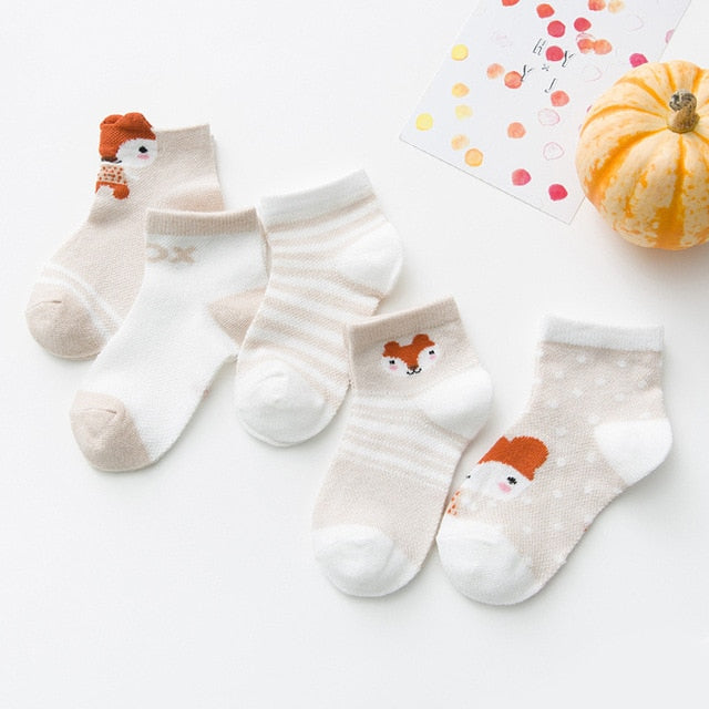 5 par/lote 0-2 y calcetines para bebés e infantes
