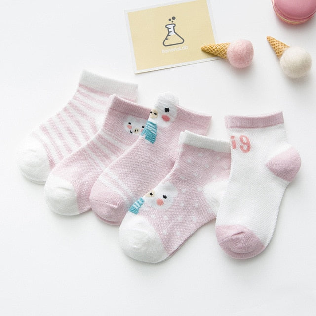 5 par/lote 0-2 y calcetines para bebés e infantes