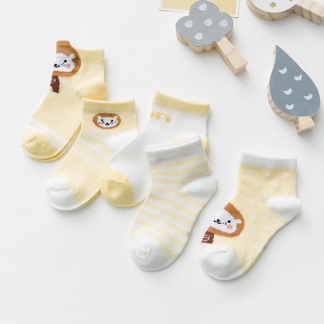 5 par/lote 0-2 y calcetines para bebés e infantes