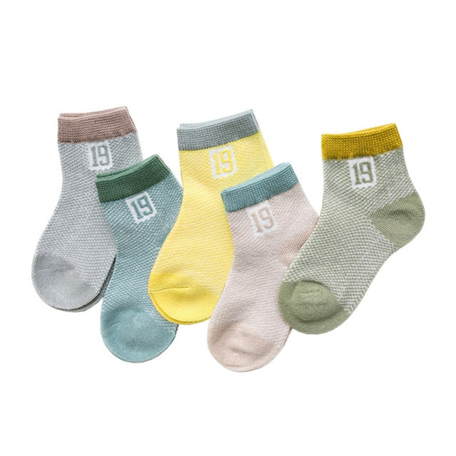 5 par/lote 0-2 y calcetines para bebés e infantes