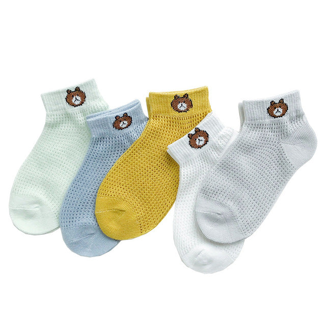 5 par/lote 0-2 y calcetines para bebés e infantes