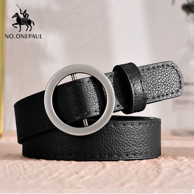 Designer's famous brand leatherhigh quality belt