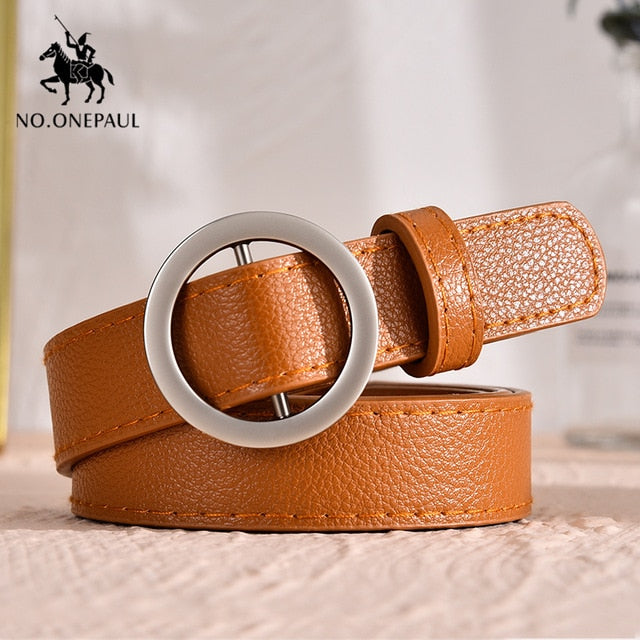 Designer's famous brand leatherhigh quality belt