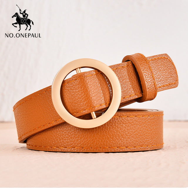 Designer's famous brand leatherhigh quality belt