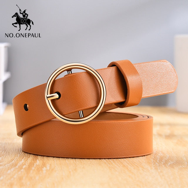 Designer's famous brand leatherhigh quality belt