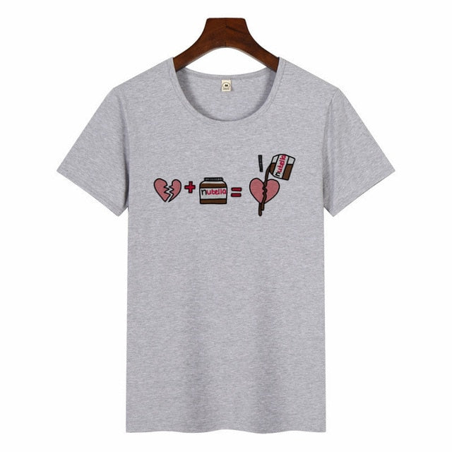 Print T Shirt Women 90s Harajuku Ullzang Fashion T-shirt