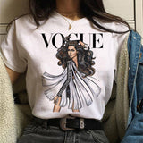 women fashion girls 90s tshirt harajuku ulzzang print Graphic summer