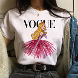 women fashion girls 90s tshirt harajuku ulzzang print Graphic summer