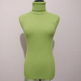 Sweater casual solid turtleneck female pullover