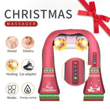U Shape Electrical Shiatsu Back Neck Shoulder Body Massager