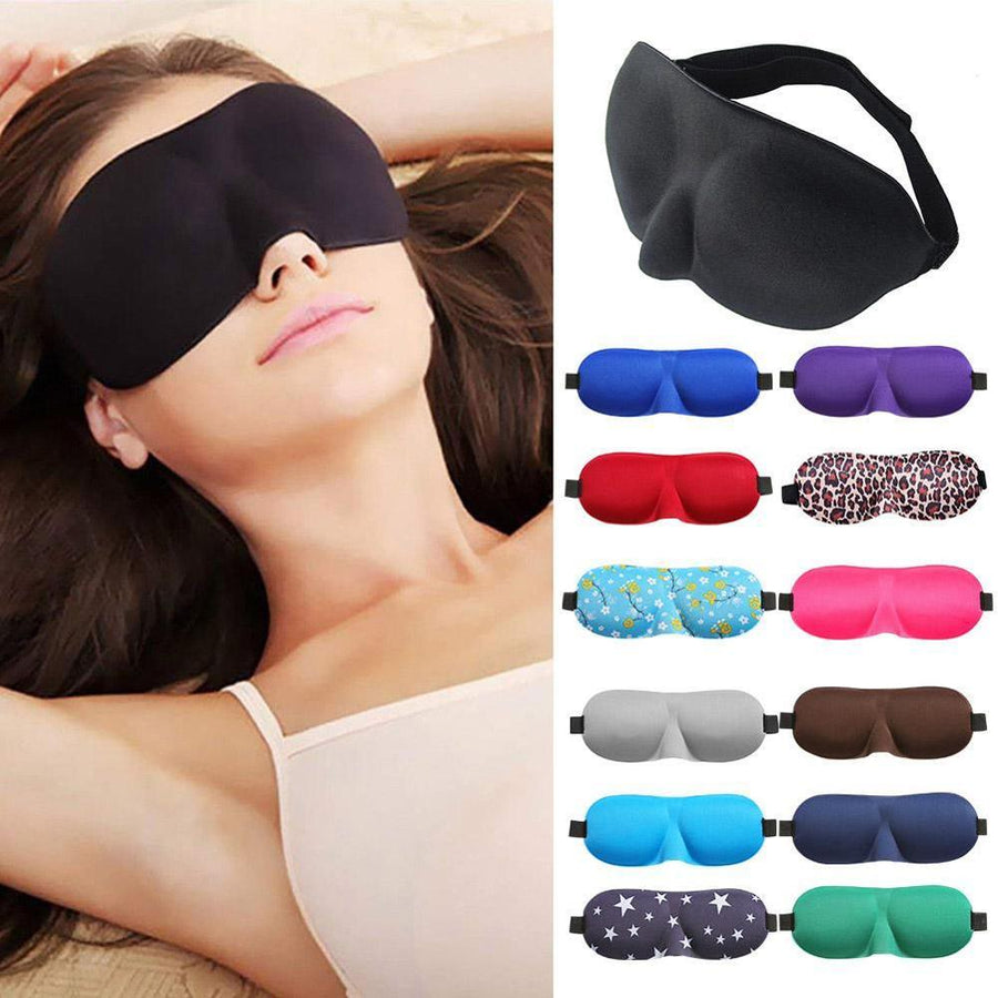 1Pcs 3D Sleep Mask Natural Sleeping Eye Mask