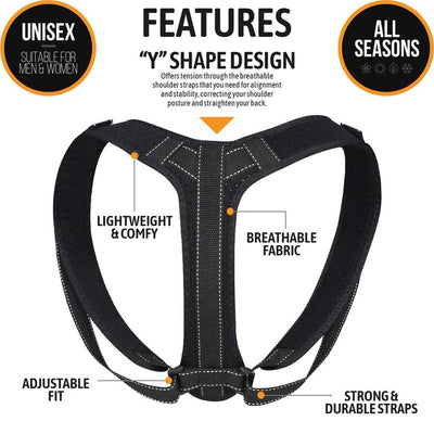 Medical Clavicle Posture Corrector Adult Children Back Support Belt